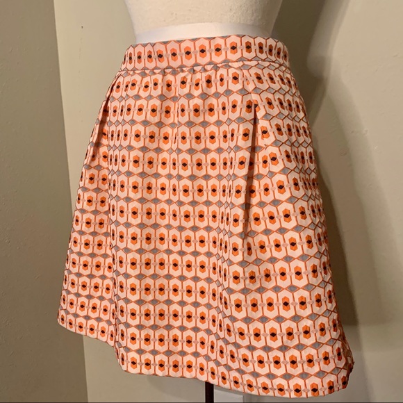 J. Crew | geometric textured mini skirt w/ pockets - Picture 2 of 7